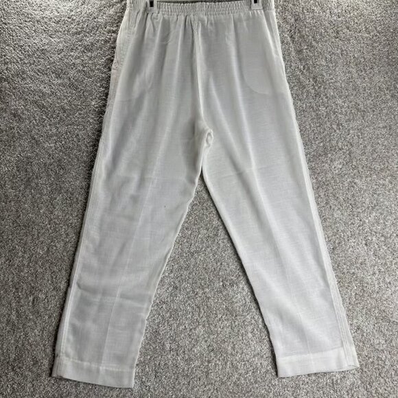 Vintage Helene St Marie Pants Size 6 White - Picture 3 of 5